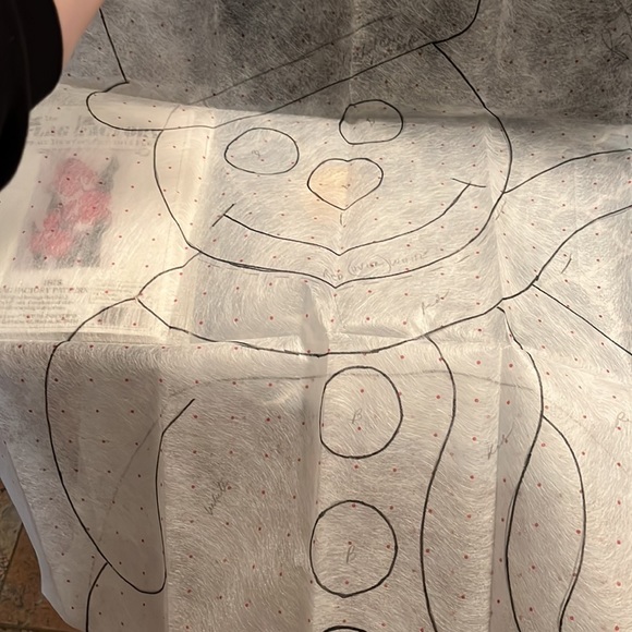 Snowman Flag Sewing Pattern - Picture 2 of 2